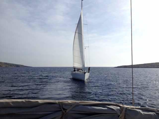 Vista del velero